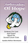 Ambassadors of Hope Lent and Easter sermon book cover from CSS Publishing