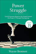 Power Struggle Christian sermon resource book cover from CSS Publishing