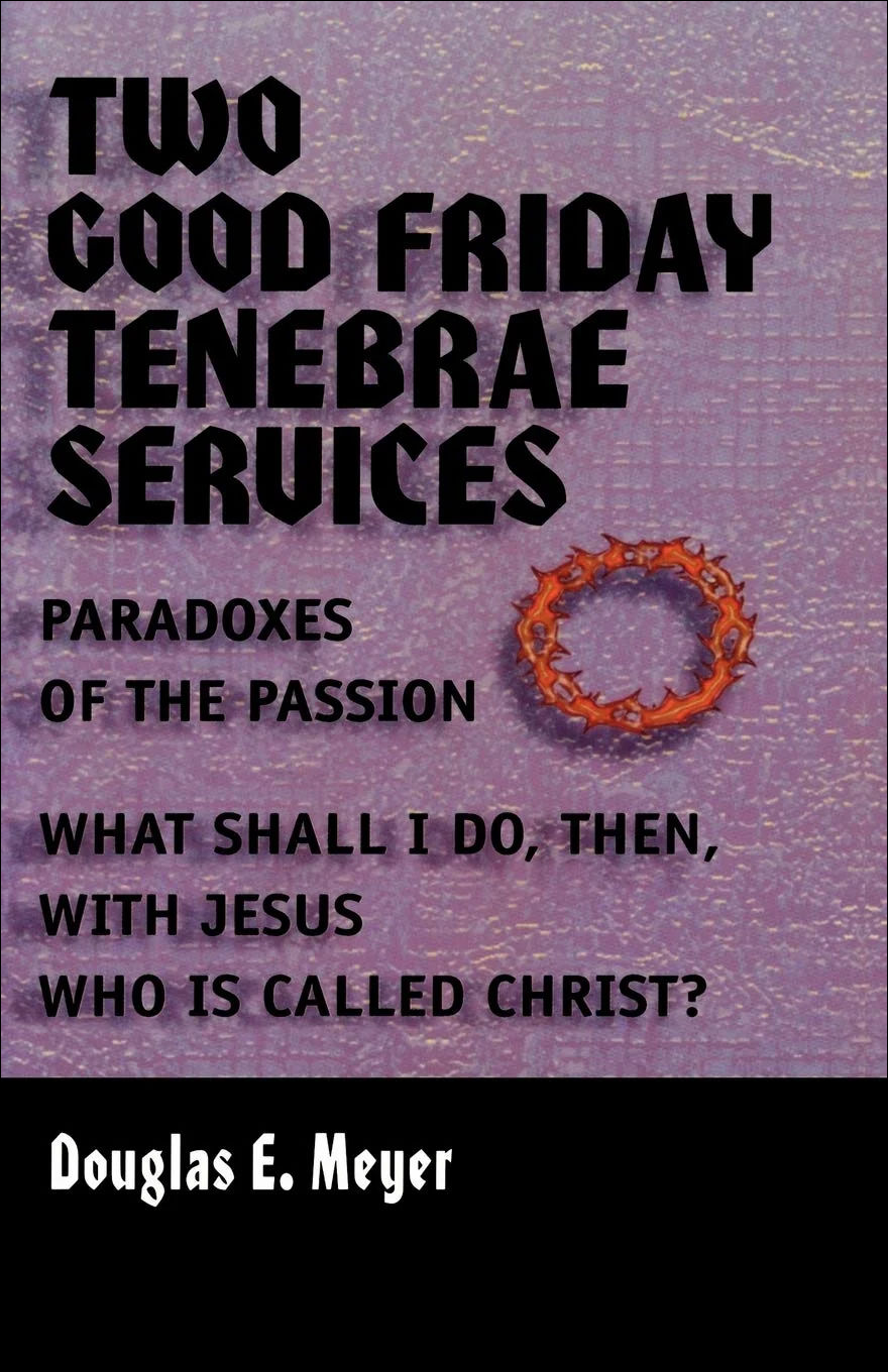 Two Good Friday Tenebrae Services book cover from CSS Publishing