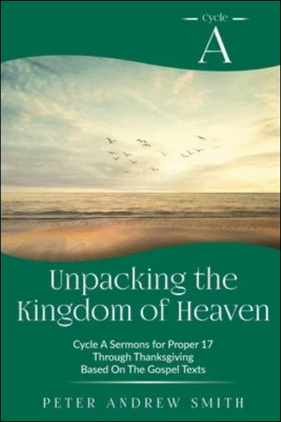 Unpacking the Kingdom of Heaven sermon book cover from CSS Publishing